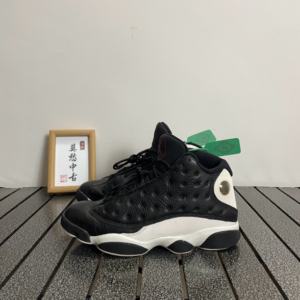 44码 AJ13 反转熊猫 公价1.6k 成色不错