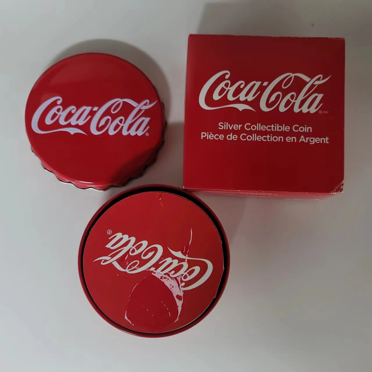 2018 Coca Cola 可口可乐 瓶盖纪念币