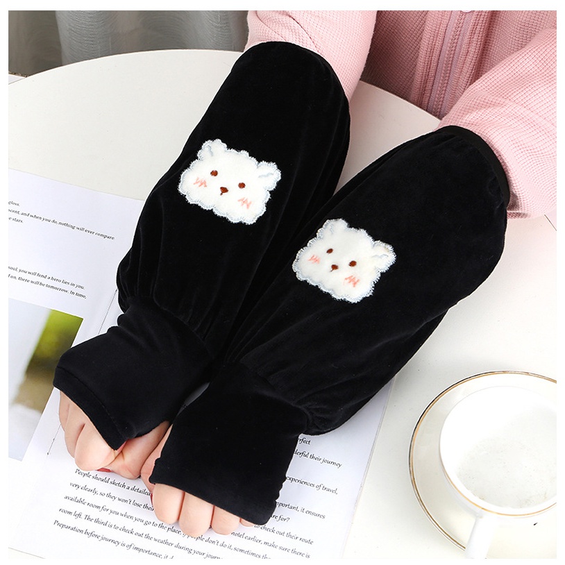 勿中差评2元包邮好评反2秋冬儿童袖套小孩防脏学生写字长款护袖头