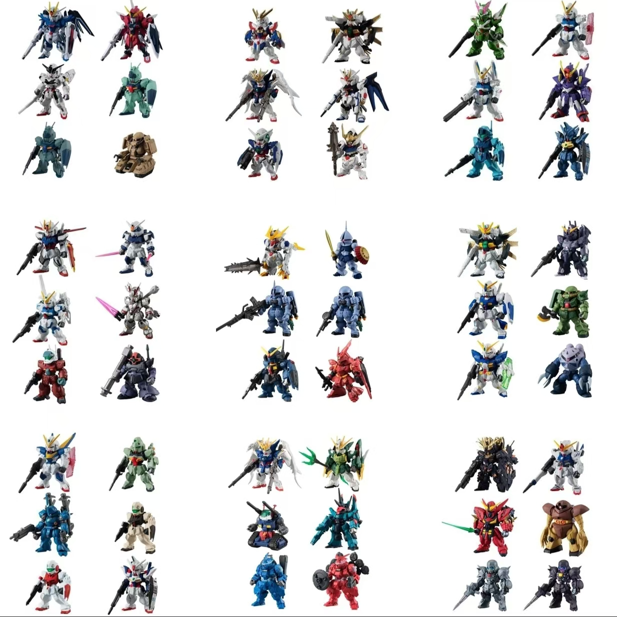  选号1-100号FW系列 高达，LUCKY everybody