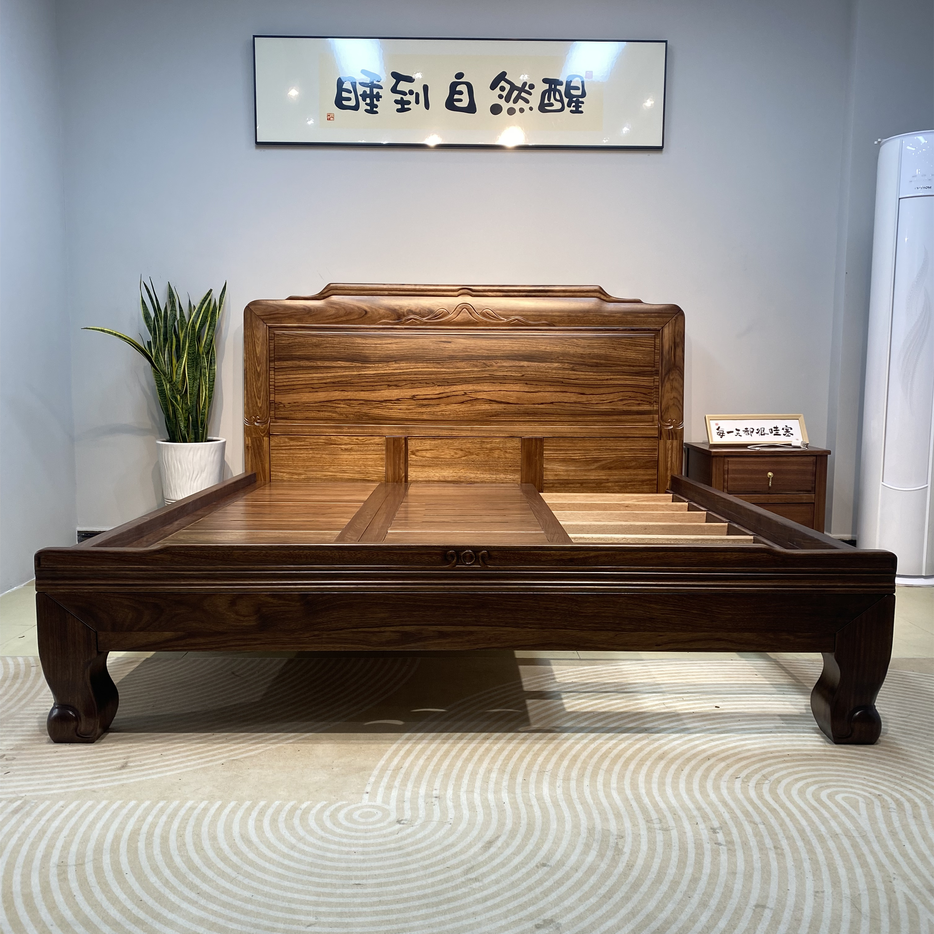 专属下单链接：至简款2*2.2米+2床头柜+10公分黄麻床垫