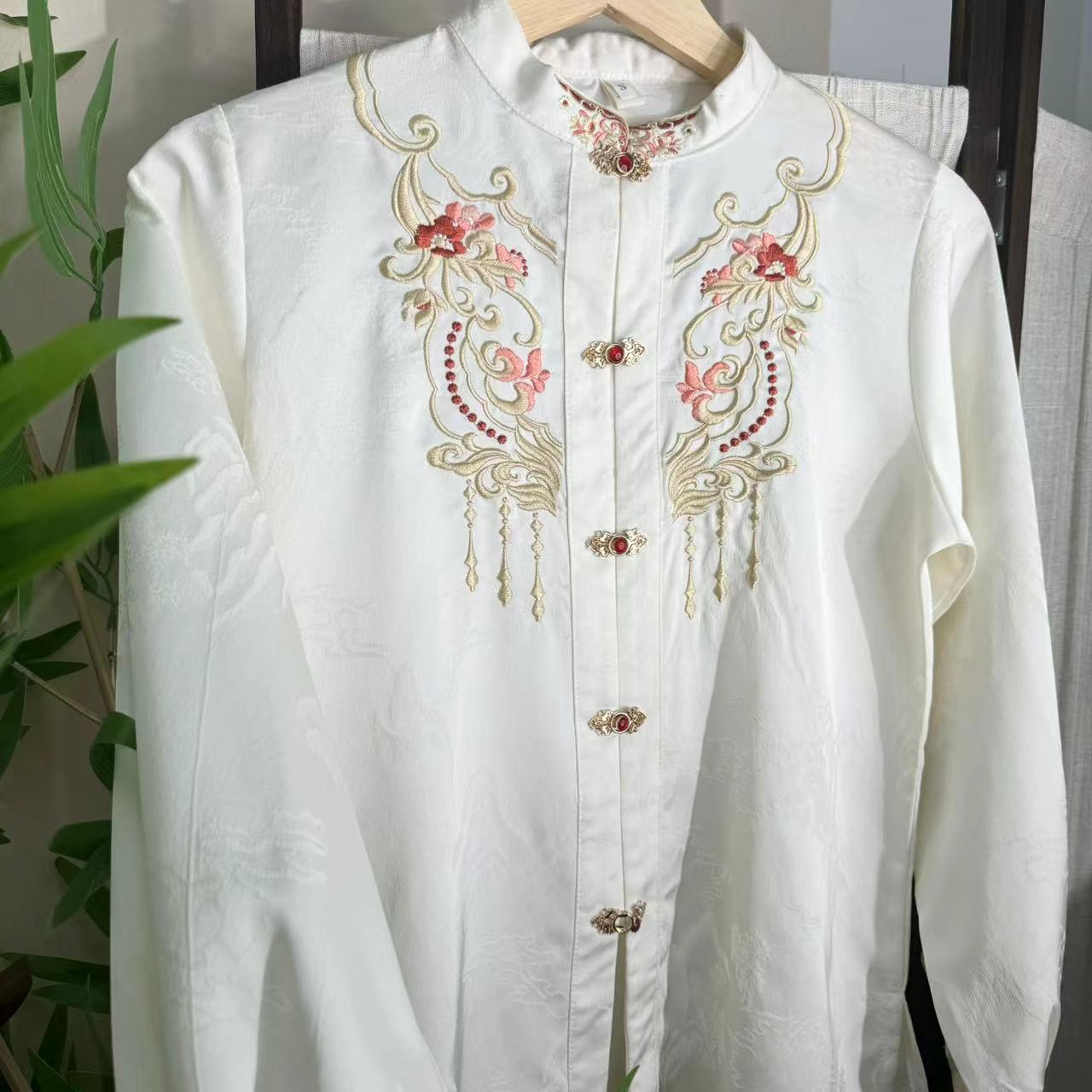 言然翠鸾【单上衣】新中式汉服马面裙春夏款