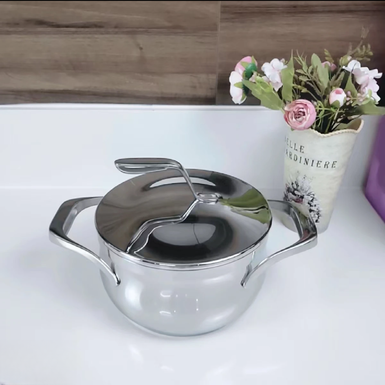 特百惠大师系列3.3L口径20cm多用汤锅新