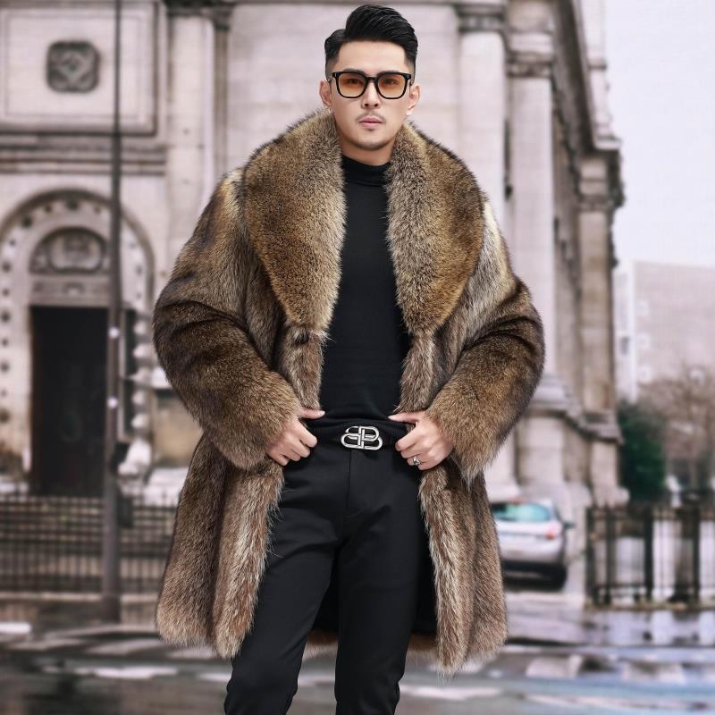 【王者风范】霸气大气  保暖御寒  整皮整张  抵御风雪男装大衣