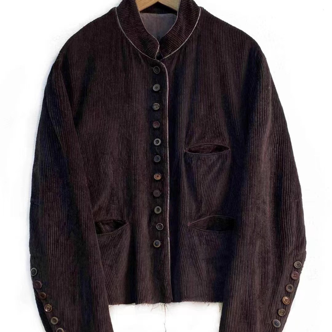 深深一 刻 左岸迷香 时尚休闲 短外套  Z22FW8021 7折款