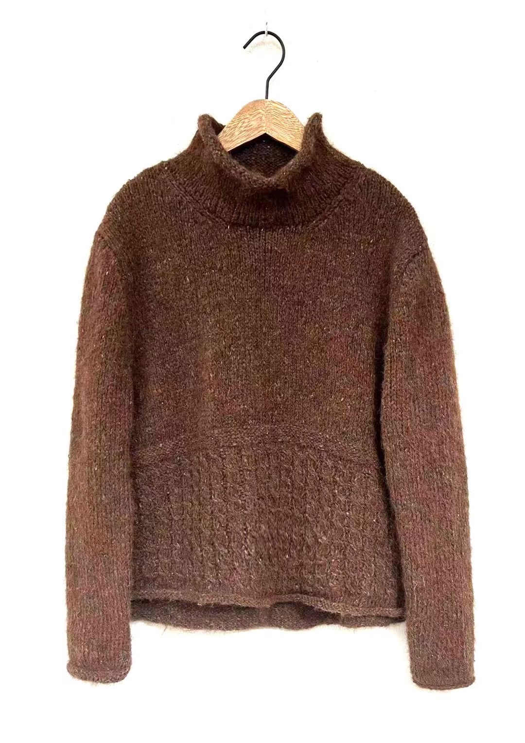 深深一刻 左岸迷香 针织休闲 百搭文艺范 针织衫上衣 Z23FW7040