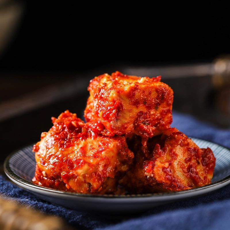 豆腐乳白溪豆腐乳无油霉豆腐湖南特产农家手工下饭玻璃瓶香辣豆酱