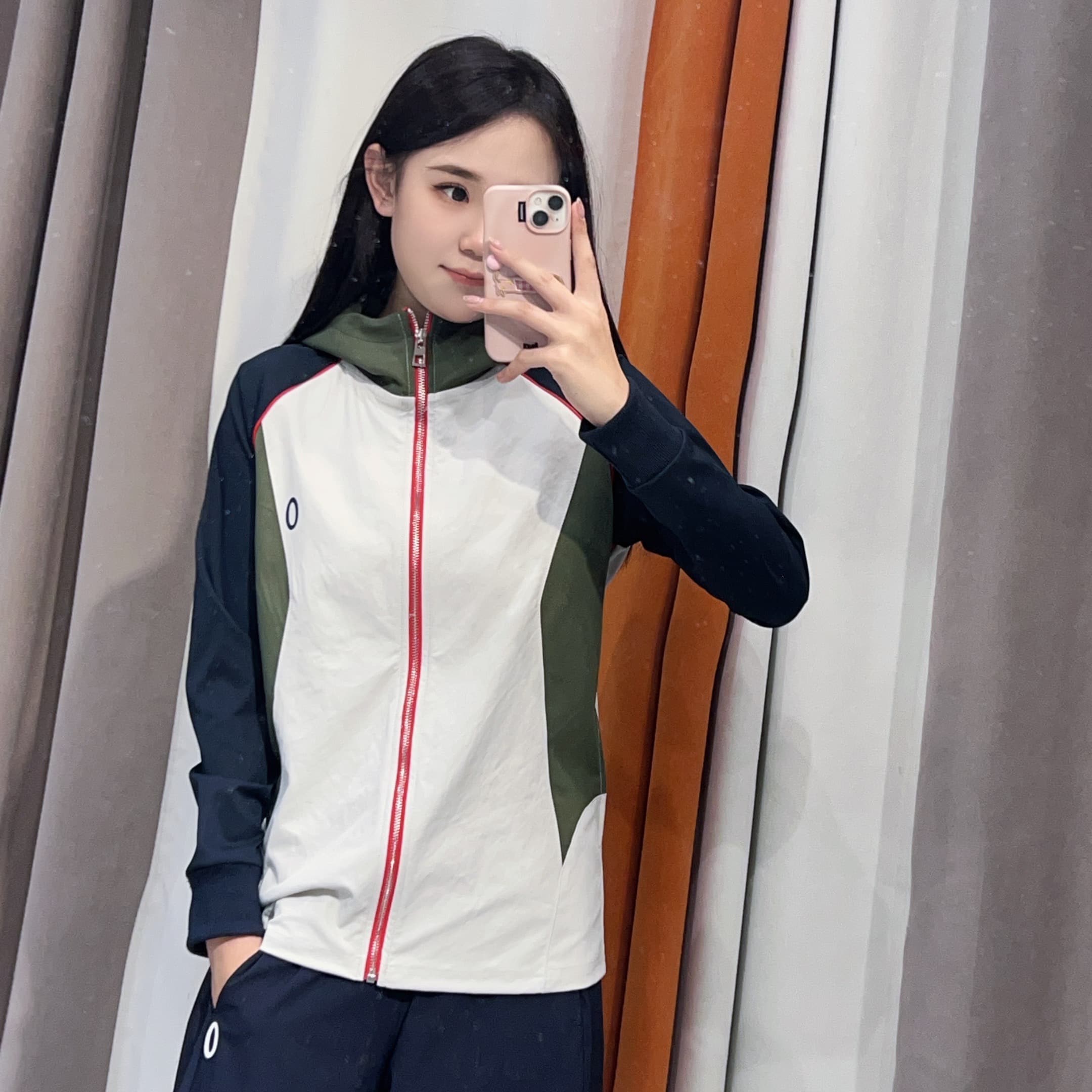 【山系户外锦纶梭织冲锋衣】女款户外休闲跑步运动风   B158