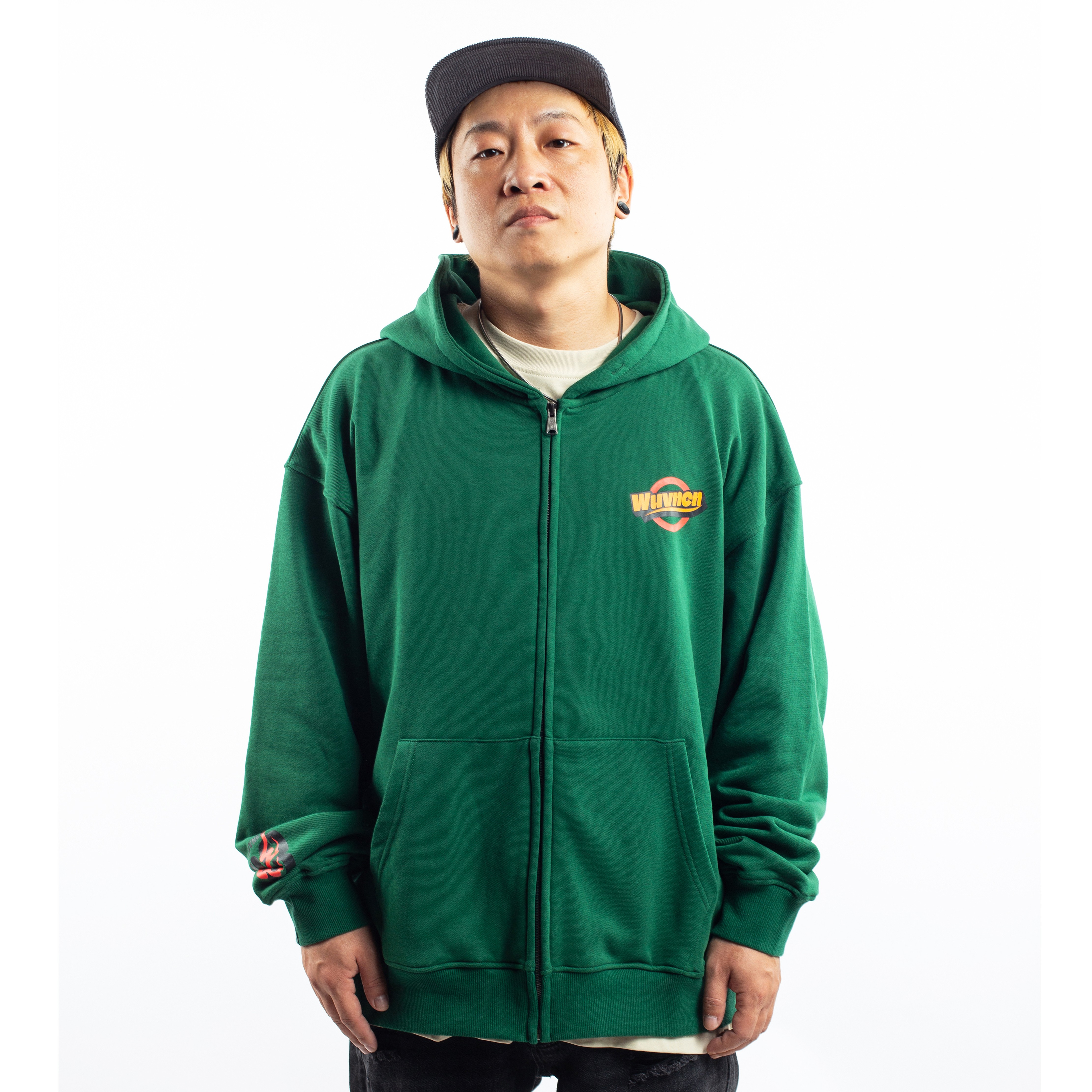 無南WUVNEN STREET卫衣宽松春秋时尚复古连帽