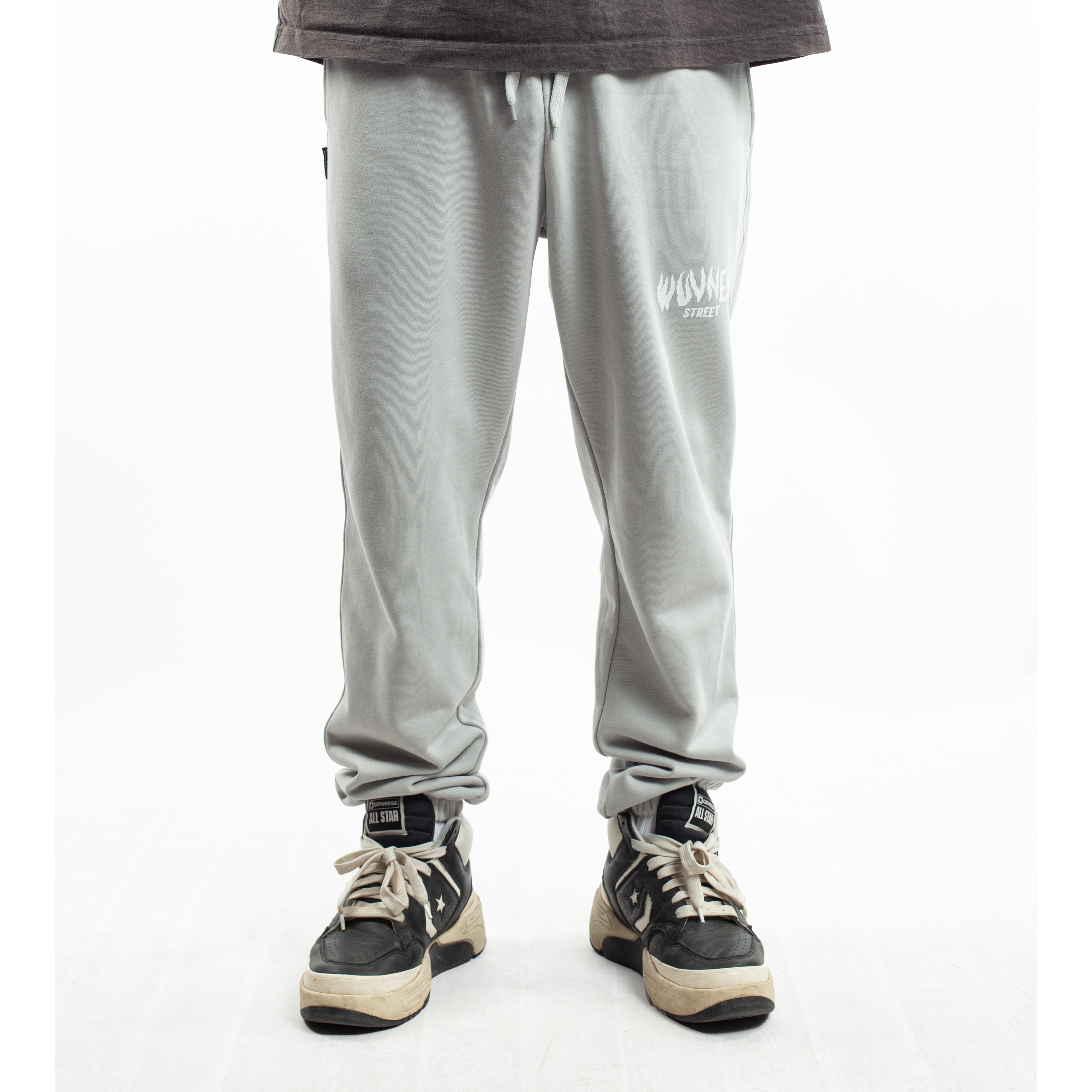 無南WUVNEN STREET秋季新品卫裤宽松百搭纯色