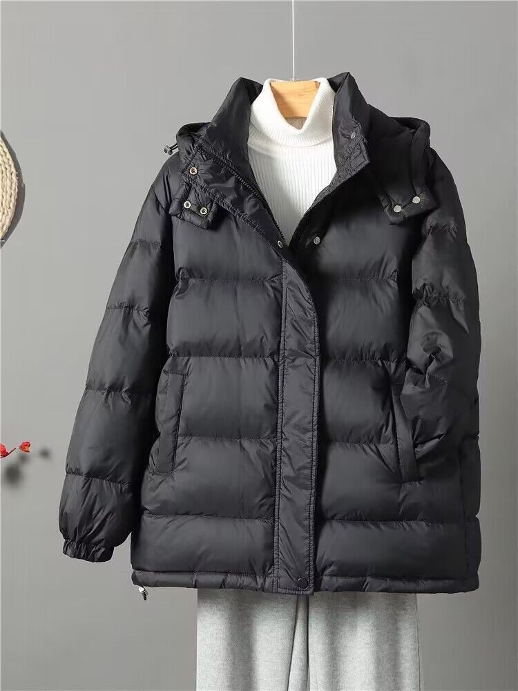 迪卡侬羽绒服大促特价羽绒羽绒服女2023年新款冬季爆款面包服连帽
