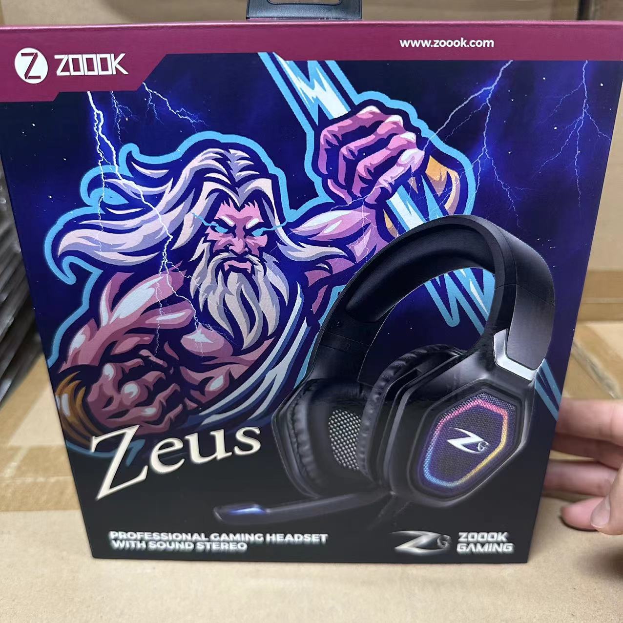 准新品  【按照主播讲解拍】Zoook头戴式耳麦耳机耳包