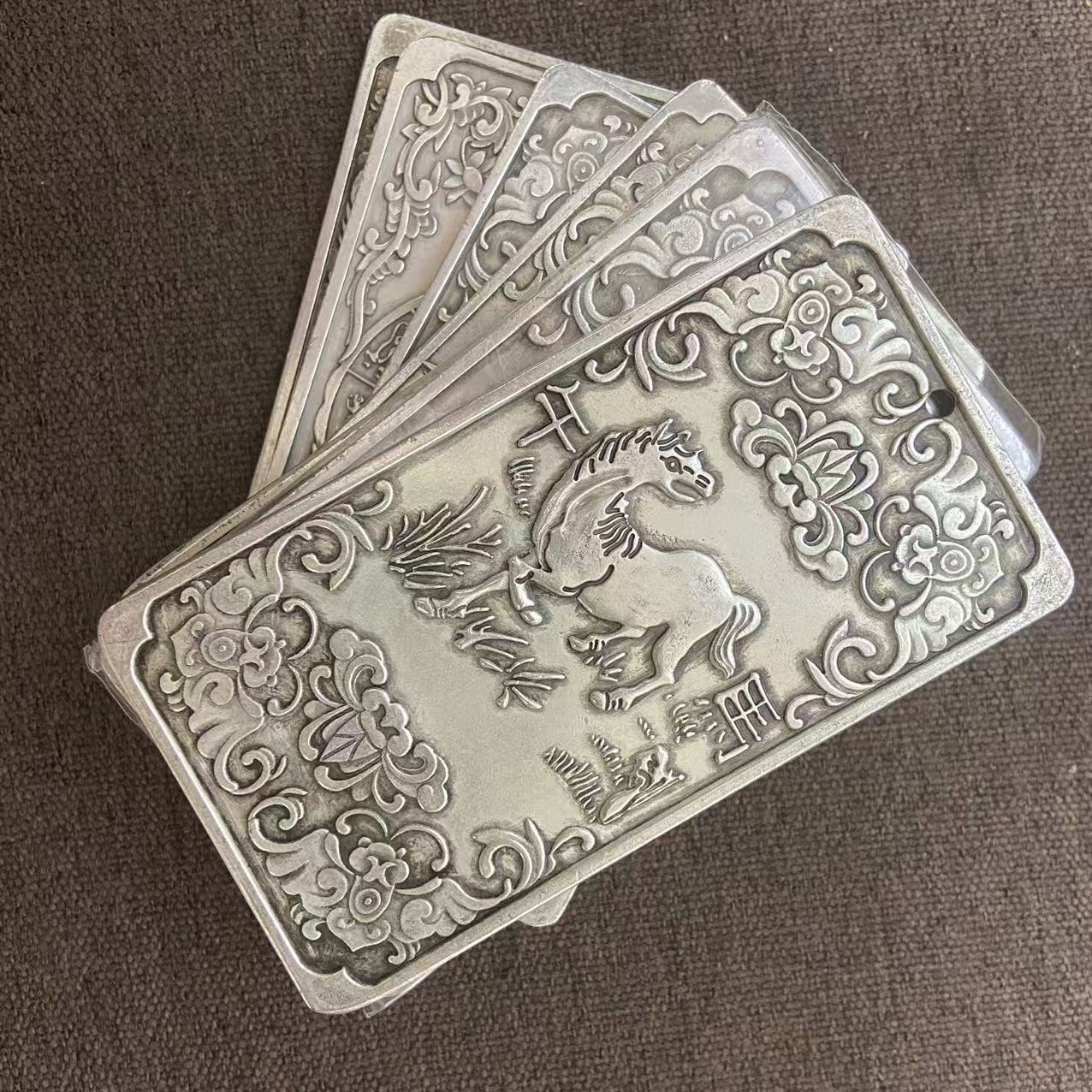 牌子摆件桌面摆件仿古随机发货