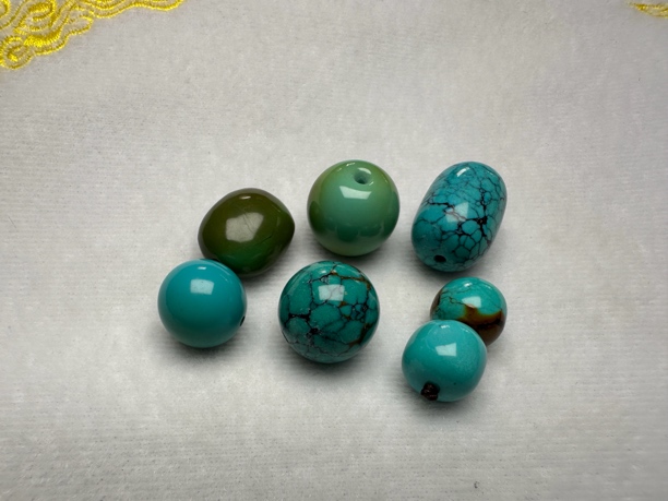 高瓷手工圆珠老型配饰（直播间实物为准）