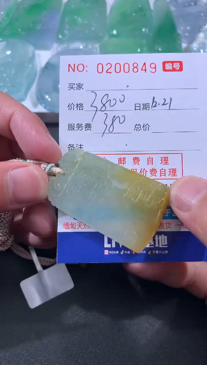 【闪购商品】翡翠颈饰未镶嵌挂车  多样性发货  自选！！！