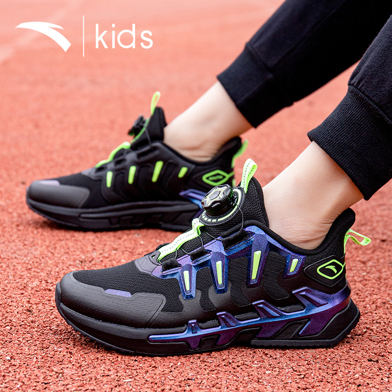 【校园轻便跑步鞋】安踏儿童运动鞋大童网面运动减震跑鞋/312245533