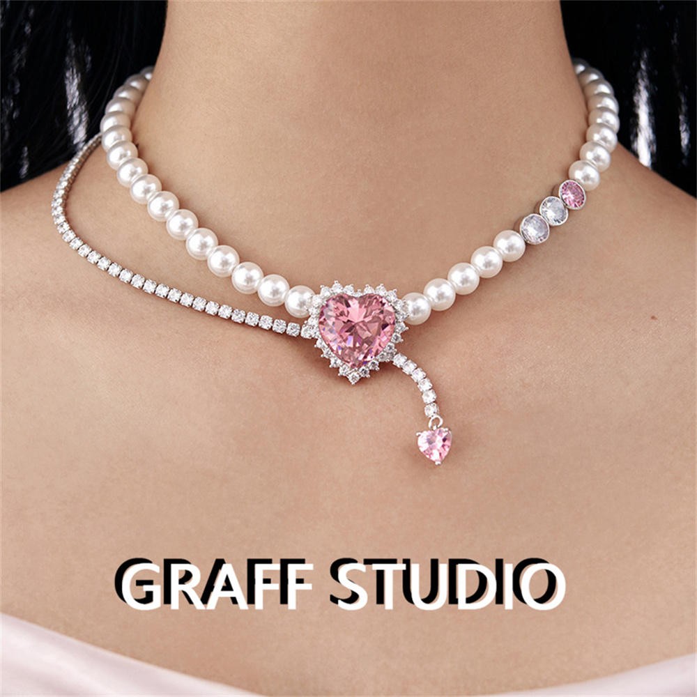 送证书运费险-奥地利粉托帕石项链C5193时尚