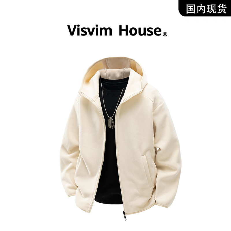 【品牌现货撤柜清仓】VISVIM HOUSE秋冬新款加厚奥粒绒棉服外套男士