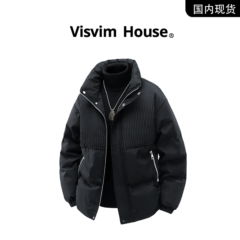 【品牌现货撤柜清仓】VISVIM WINGS冬季新款立领保暖羽绒服外套男士