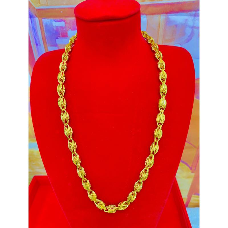 合金项链 2024爆款【凤眼项链】不掉色不褪色手工精美时尚大气潮流 