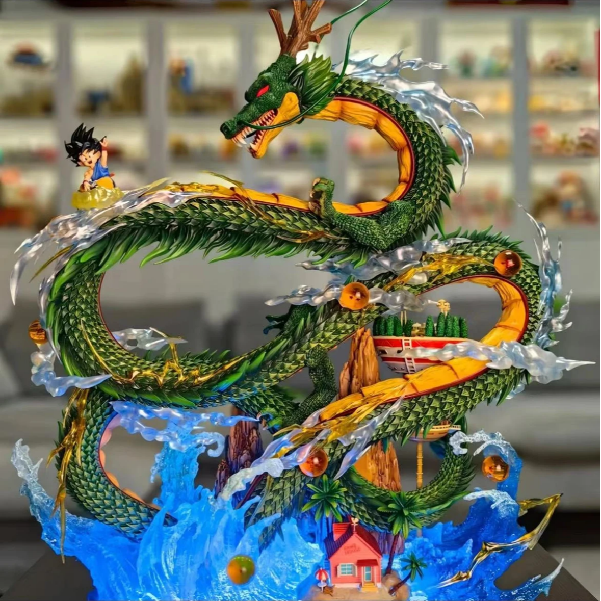 七龙珠 海浪神龙 带彩盒吸塑包装 动漫手办摆件