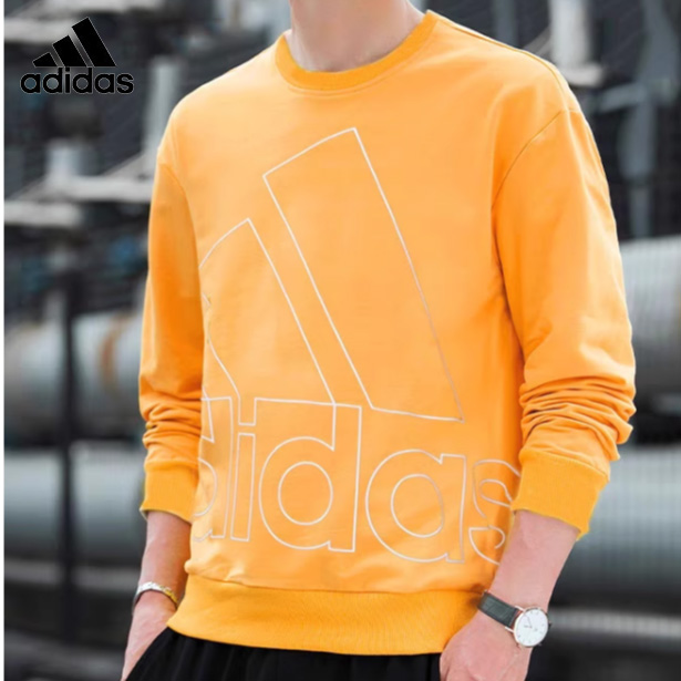 Adidas/阿迪达斯男子春款圆领宽松运动卫衣休闲长袖套头衫 HB5088