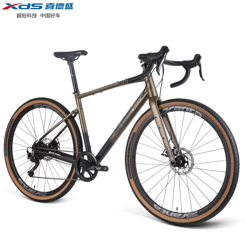 XDS/喜德盛公路自行车GT300碳纤维桶轴前叉X6铝合金变速油压碟刹 