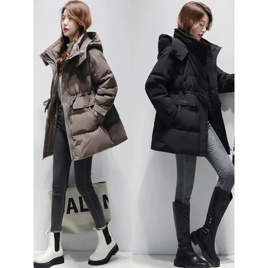大码羽绒服服女冬中长款2023年新款大牌高端冬季外套今年爆款款