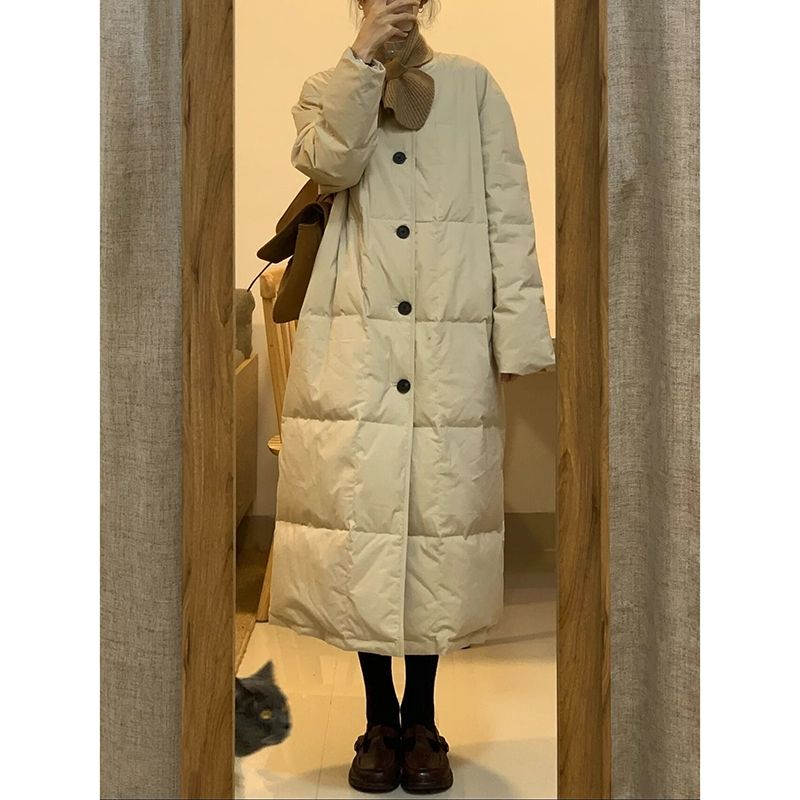 新款款羽绒服女冬季洋气外套2023年新款过年时尚面包服韩版温柔款