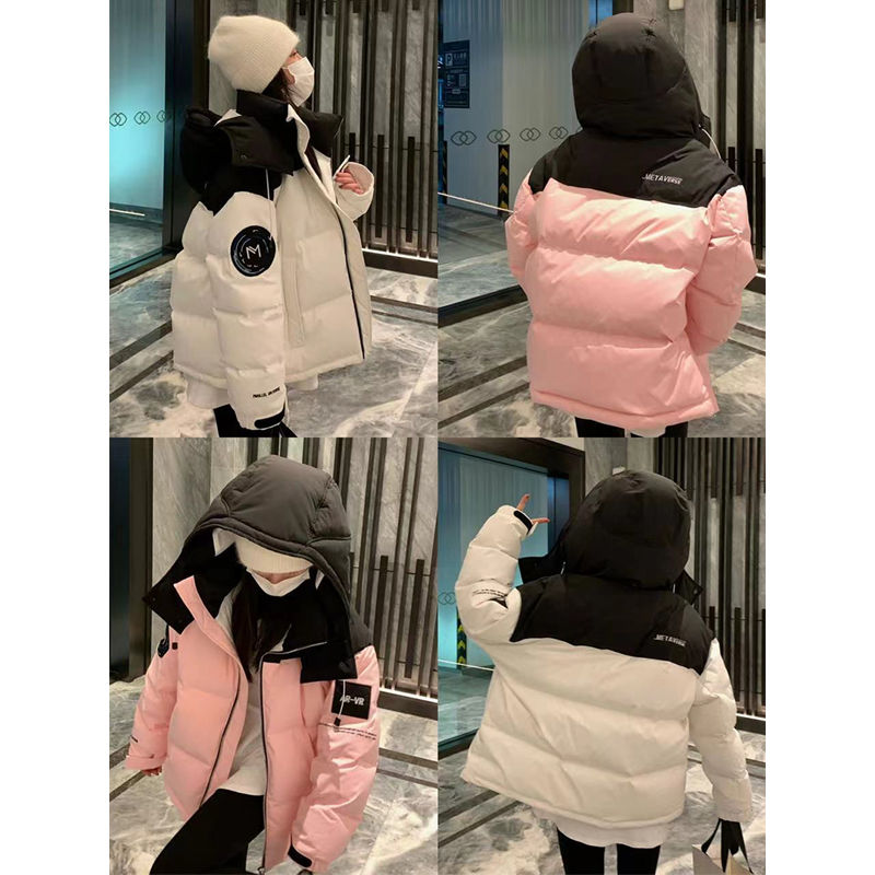 羽绒袄新款2023爆款羽绒服女小众设计感工装羽绒羽款款