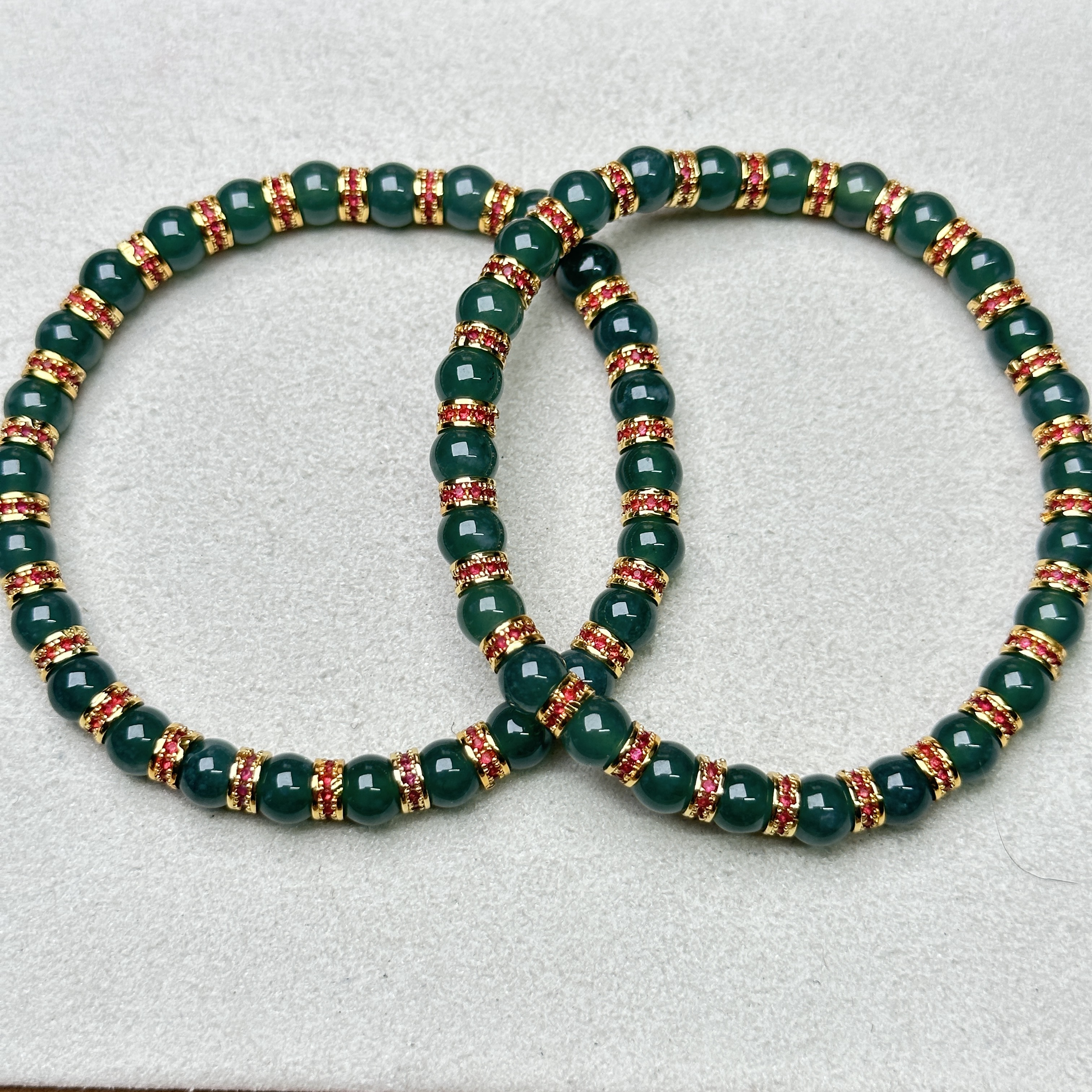 【g2】翡翠手串多样性发其一