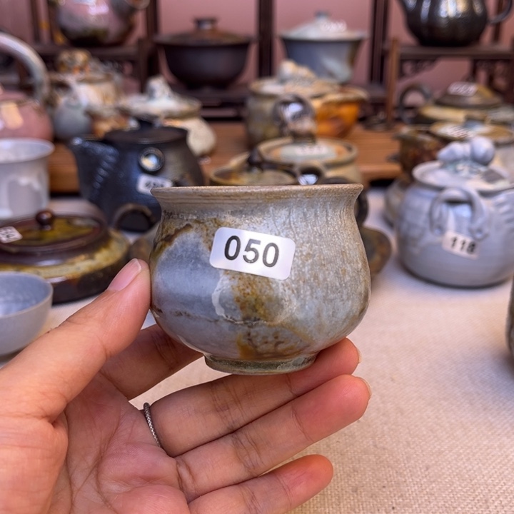 壶裸柴烧陶瓷茶具