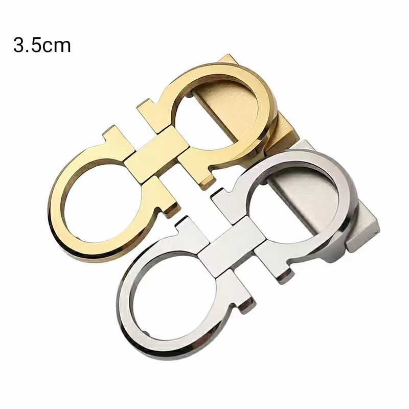 男士轻奢高端皮带扣休闲百搭平滑扣