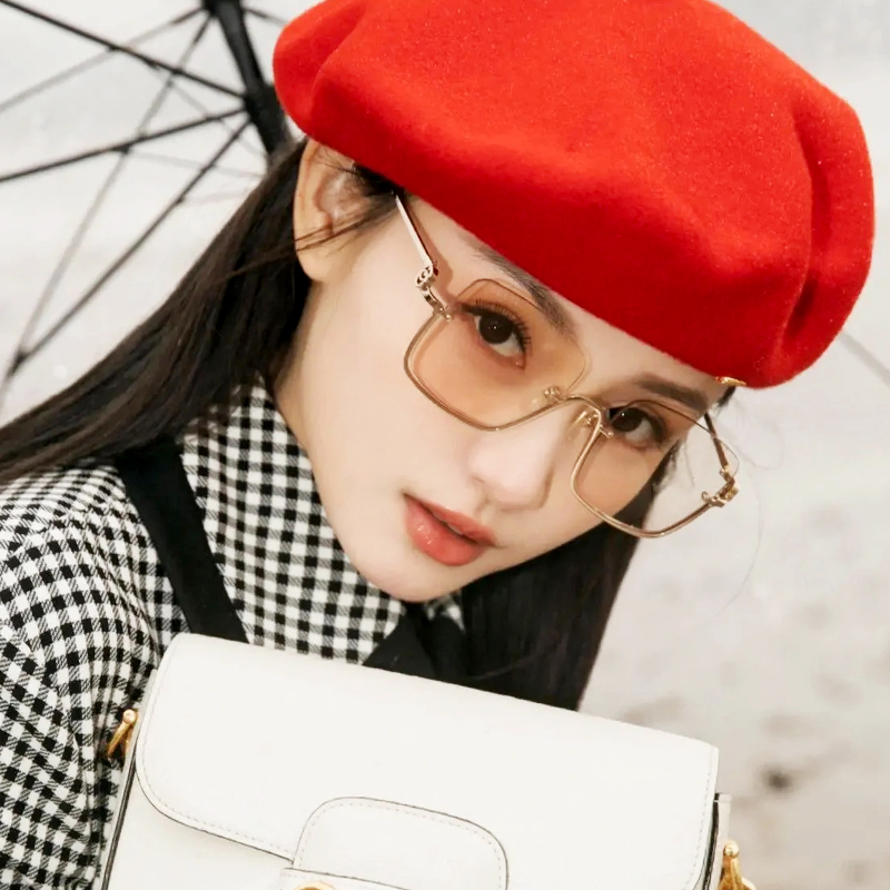 GUCCI/古驰墨镜男女简约大方半框板材防紫外线GG1279S