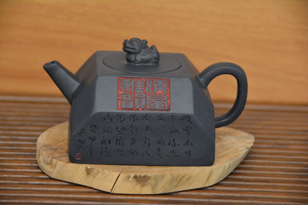 天青泥四方吉兽李卢春