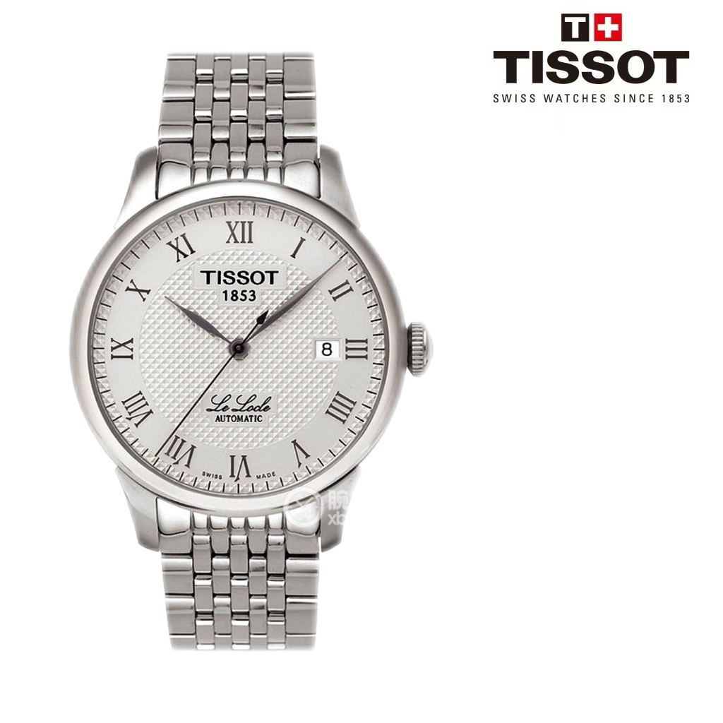 95新 Tissot/天梭 亚虎/天梭/力洛克系列/经典机械男表/单表