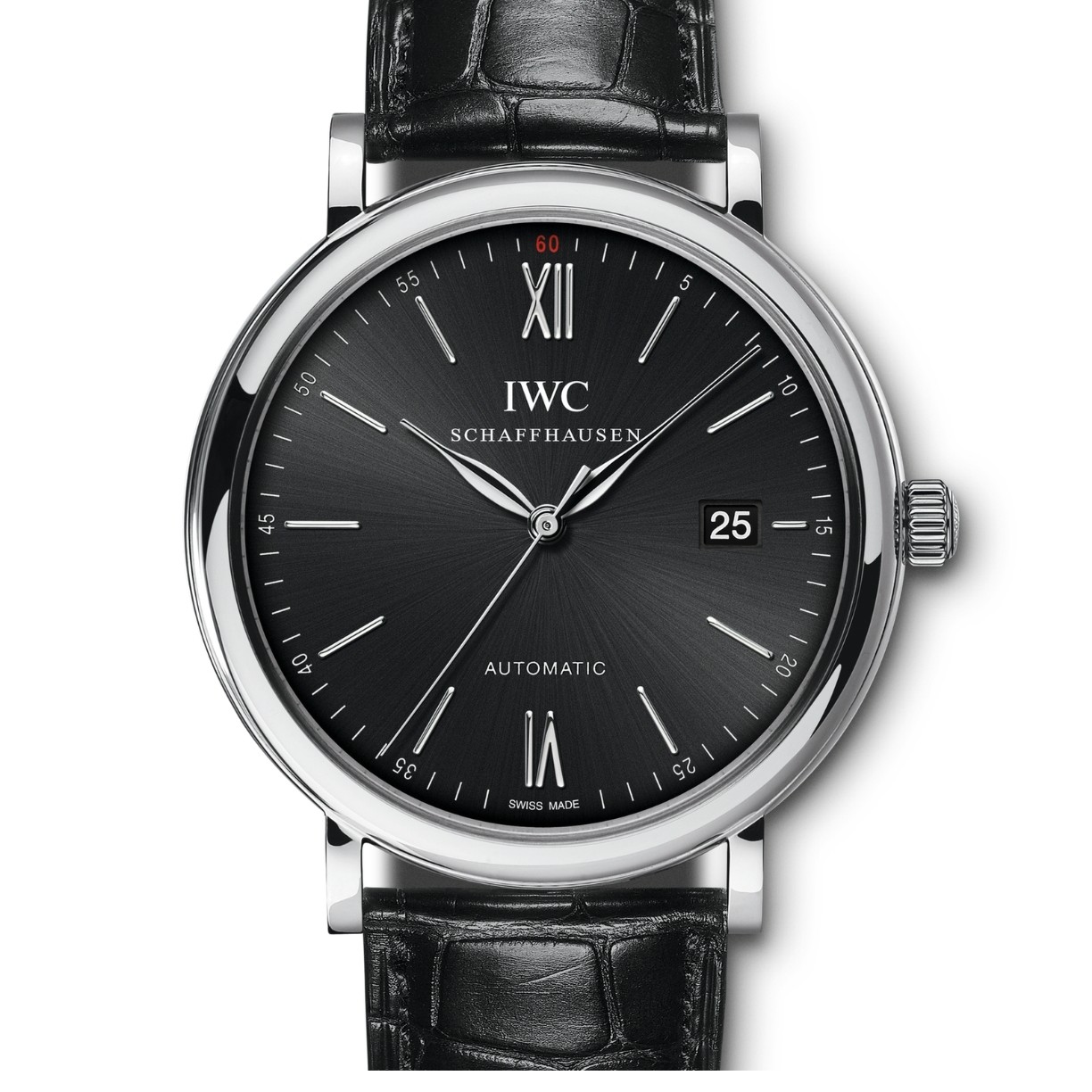 95新 IWC/万国 /亚虎竞拍/万国/柏涛菲诺机械男表