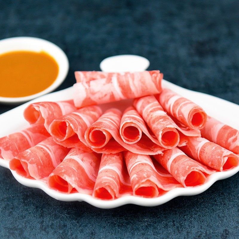清真羊肉片一斤涮火锅食材