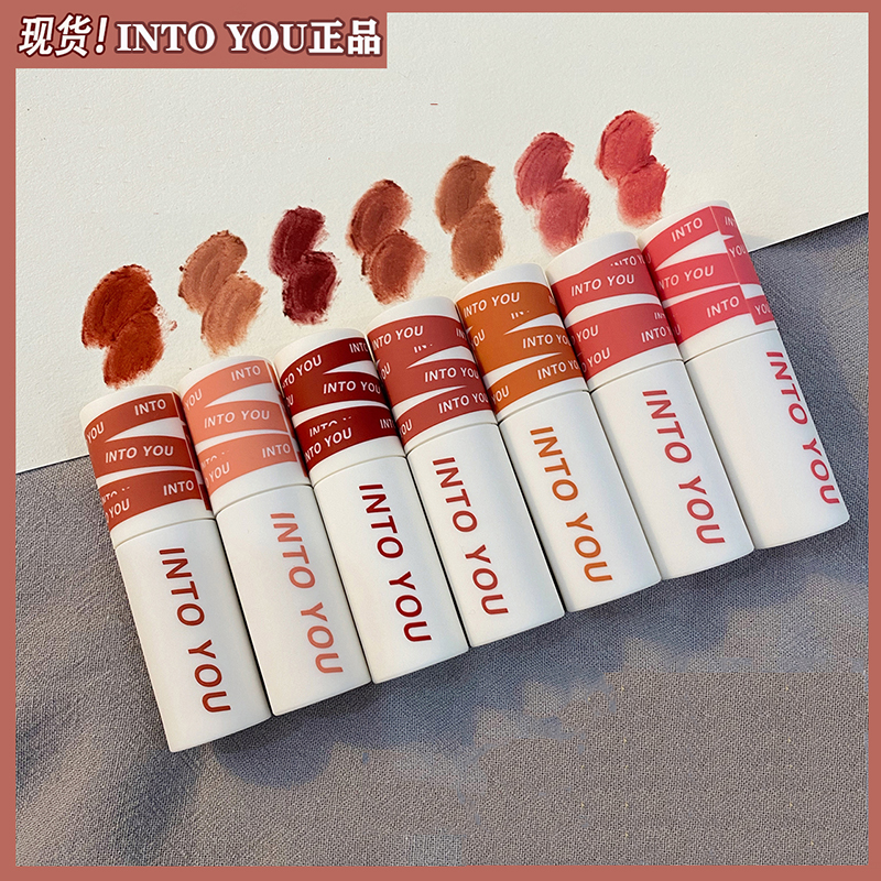 INTOYOU女主角唇泥两用空气雾面唇蜜唇釉哑光口红持久学生女素颜