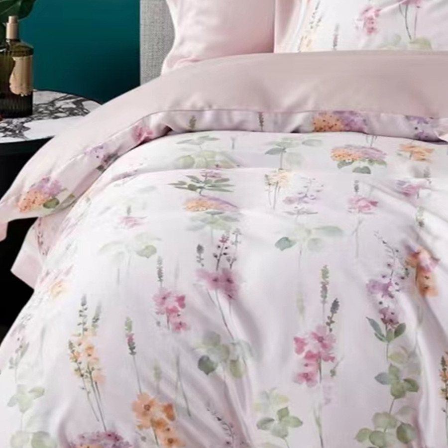 林曼  100%莱赛尔奥地利进口兰精天丝 枕套  被套床单 