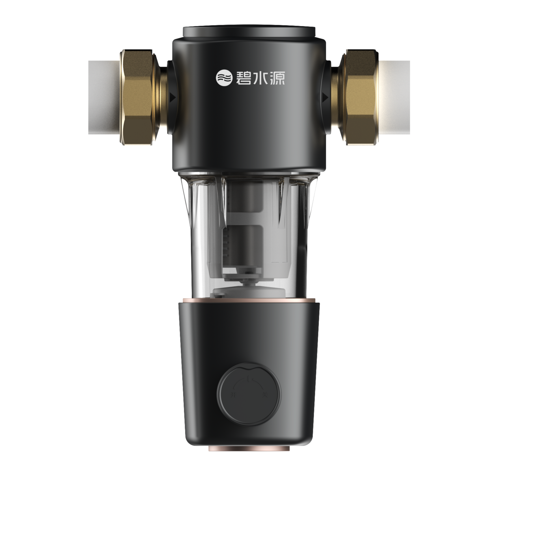 碧水源（Originwater）净水器家用前置过滤器40微米反冲洗F5000C1