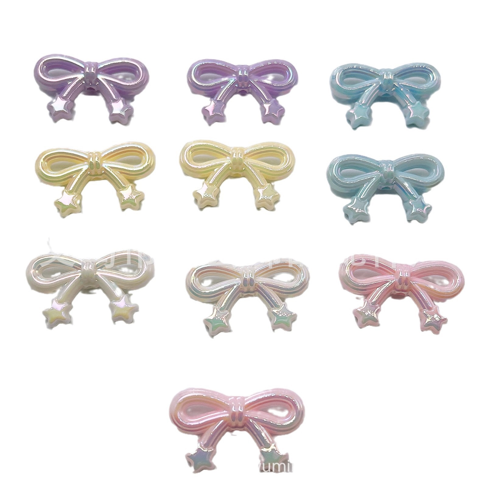 盲盒挂饰，尼龙绳，串珠