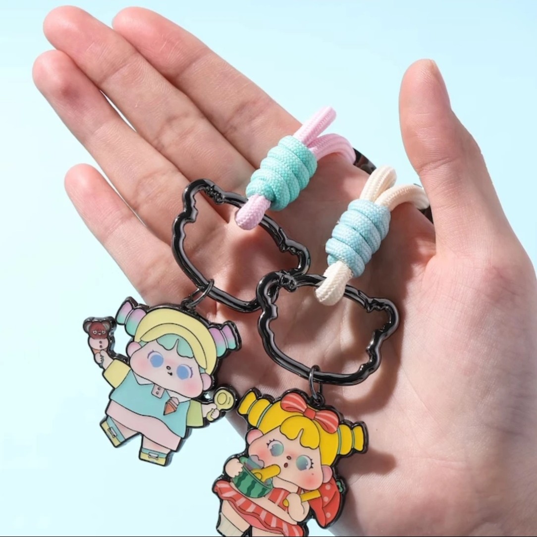 【拆盒拆袋】QOQO陪你去看海系列周边金属盲盒挂件