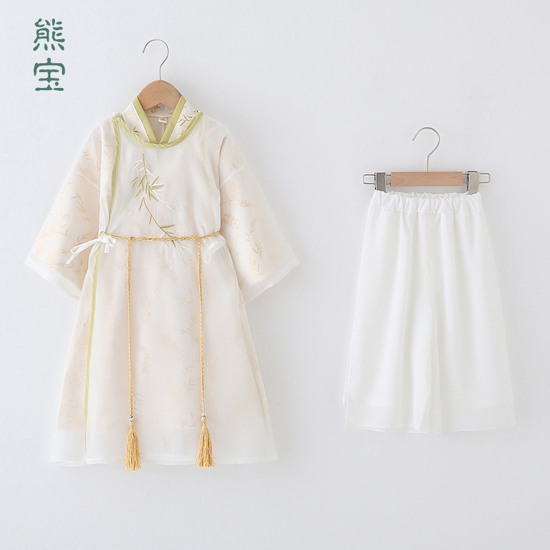 汉服男童春季夏季古风古装中国风宋制宋代苏轼超仙国学复古演出服