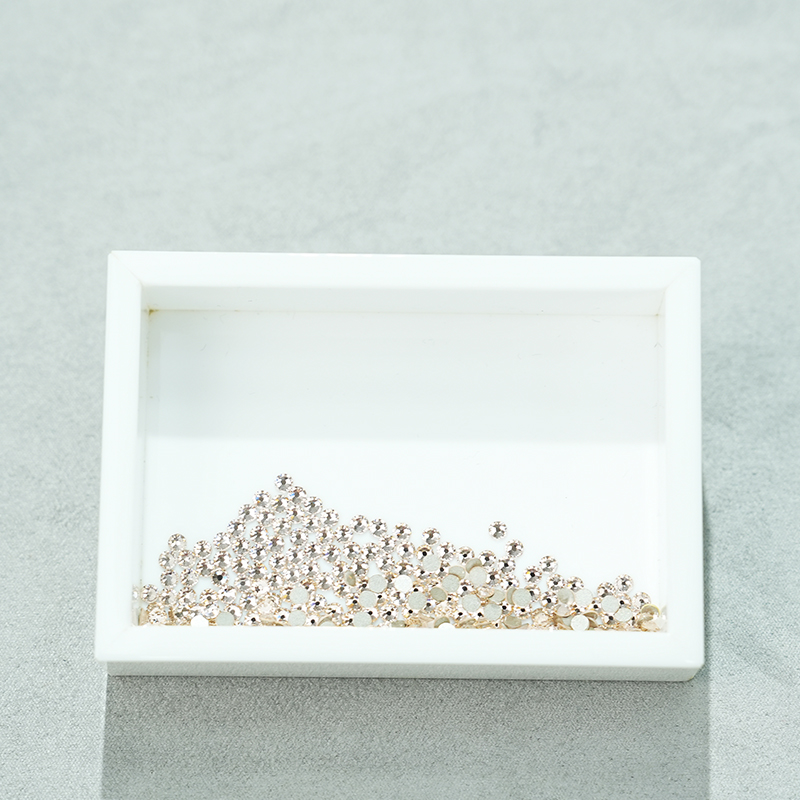 奥地利正品华子 SS30 6.3mm《平底圆钻》2088白色美甲钻