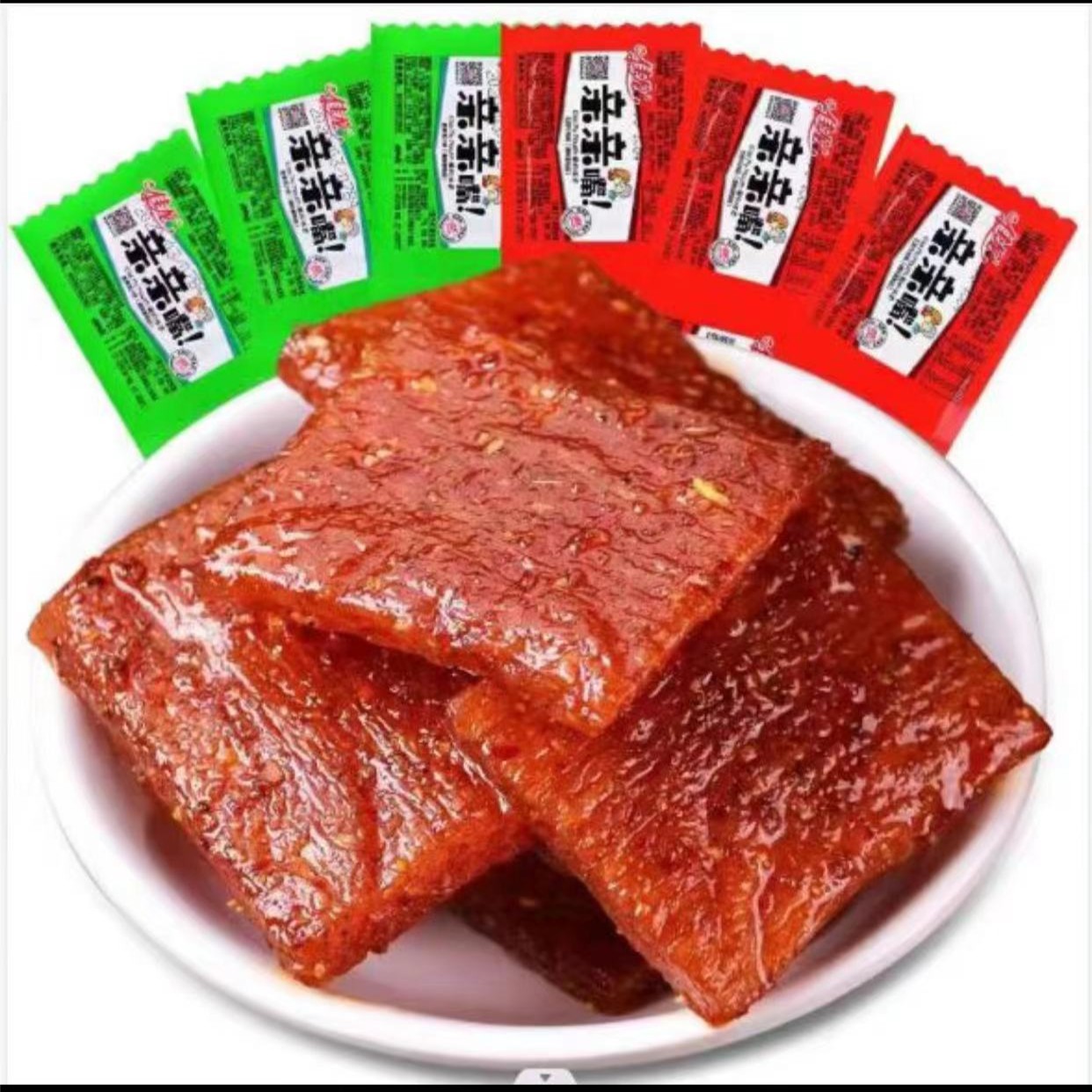 【尝鲜试吃装】佳龙辣条亲嘴烧1小包 辣条大刀肉 美味零食小吃