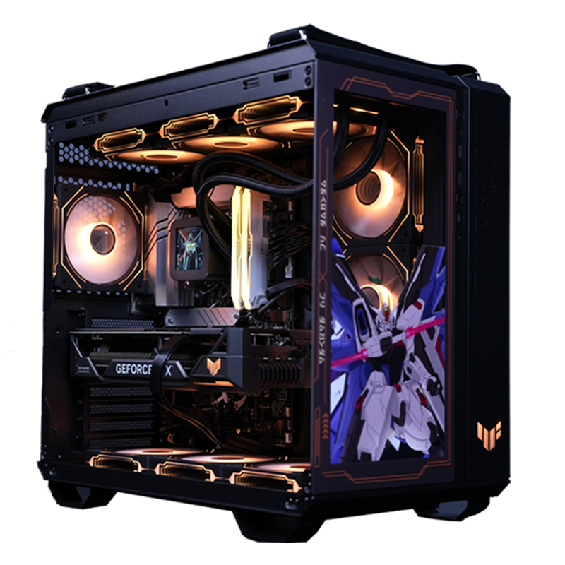 14代i7/华硕Z790/RTX4070Ti/tufGT502高达UV打印主机