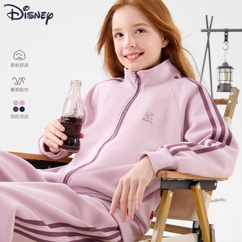 女童套装运动服2024新款秋装儿童休闲装外套裤子大童时髦洋气童装