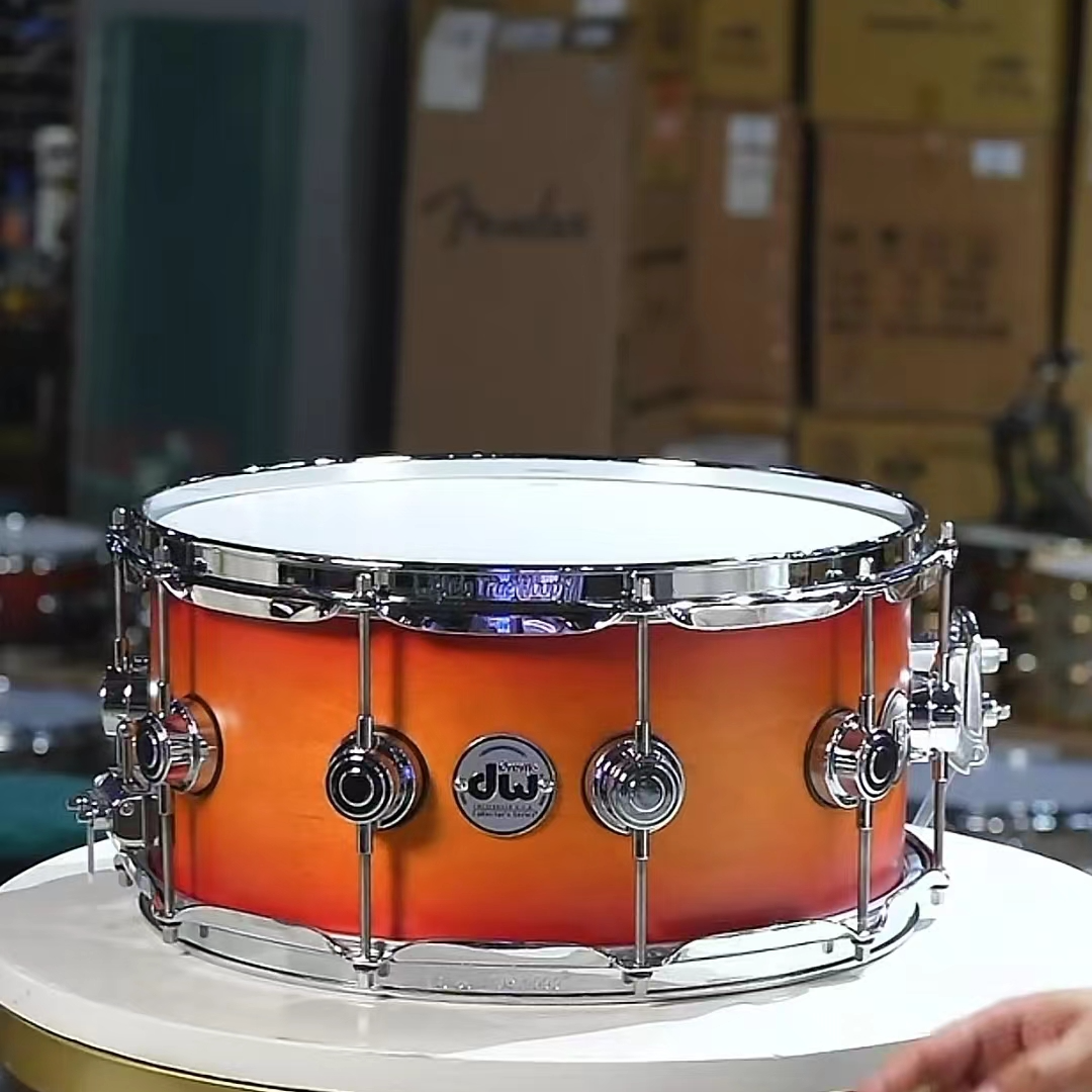 DW 14*6.5 Classic Burst , w / Chrome HW收藏家小军鼓