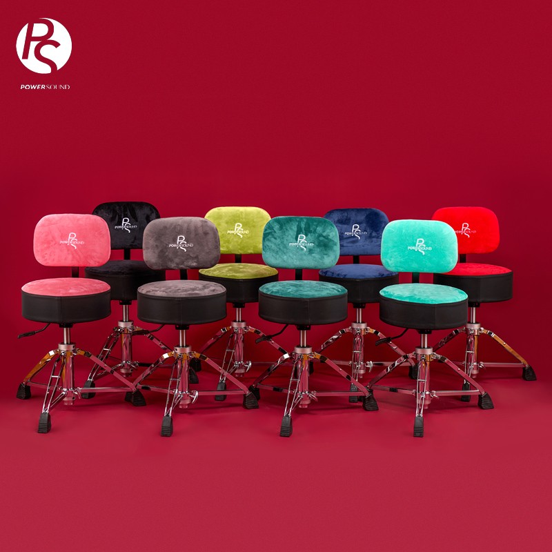 PowerSound PS 圆形气压鼓凳爵士架子鼓凳鼓椅T-2400